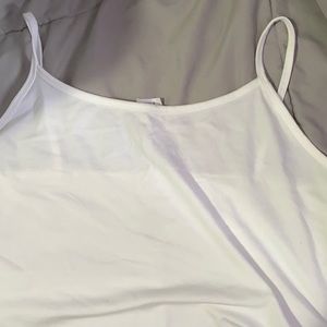 White tank top